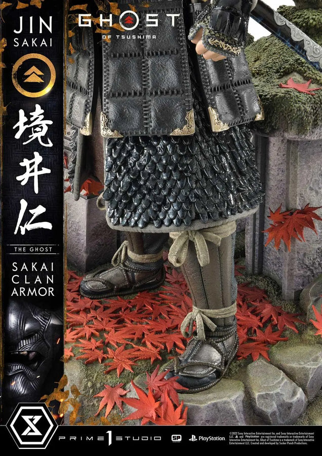 Jin Sakai, The Ghost (Regular Version) Ghost of Tsushima – Prime1Studio – ActionFigure Brasil