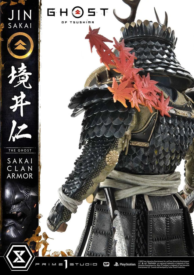 Jin Sakai, The Ghost (Regular Version) Ghost of Tsushima – Prime1Studio – ActionFigure Brasil