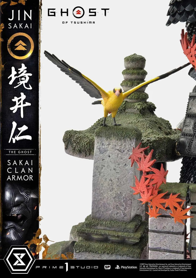 Jin Sakai, The Ghost (Regular Version) Ghost of Tsushima – Prime1Studio – ActionFigure Brasil