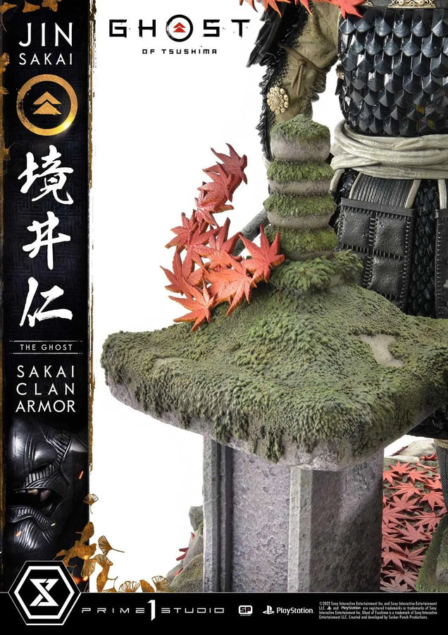 Jin Sakai, The Ghost (Regular Version) Ghost of Tsushima – Prime1Studio – ActionFigure Brasil
