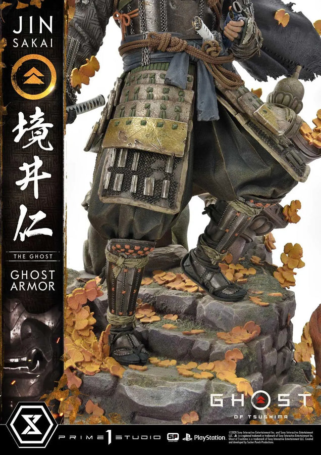 Jin Sakai, The Ghost (Regular Version) Ghost of Tsushima – Prime1Studio – ActionFigure Brasil
