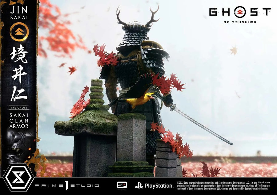 Jin Sakai, The Ghost (Regular Version) Ghost of Tsushima – Prime1Studio – ActionFigure Brasil
