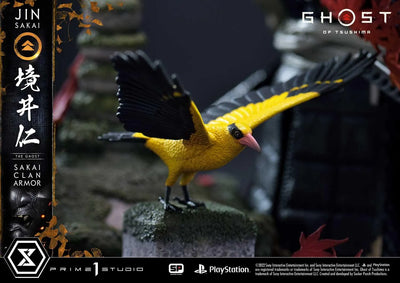 Jin Sakai, The Ghost (Regular Version) Ghost of Tsushima – Prime1Studio – ActionFigure Brasil