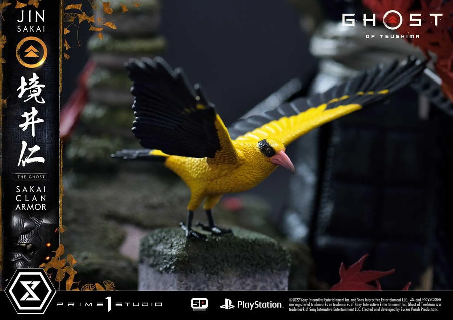 Jin Sakai, The Ghost (Regular Version) Ghost of Tsushima – Prime1Studio – ActionFigure Brasil