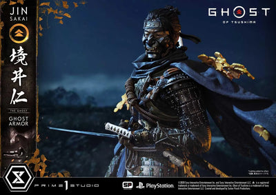 Jin Sakai, The Ghost (Regular Version) Ghost of Tsushima – Prime1Studio – ActionFigure Brasil