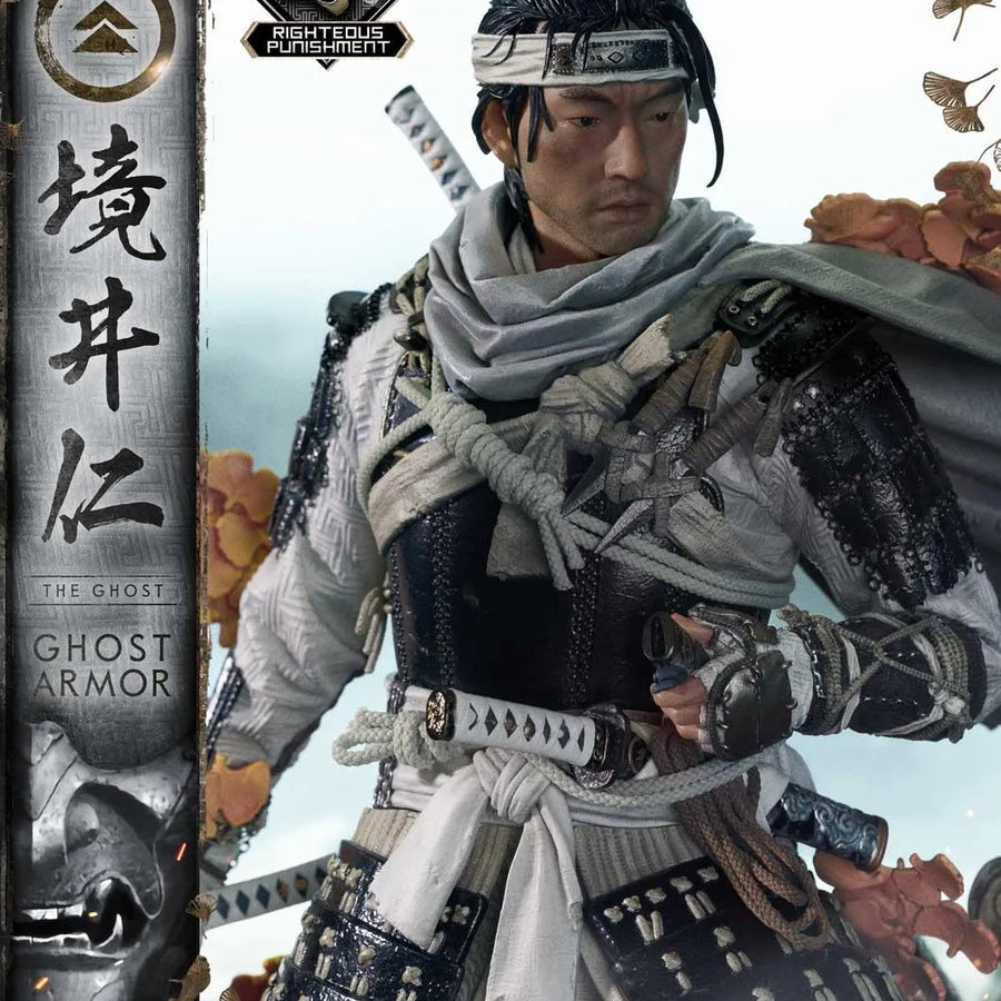 Jin Sakai, The Ghost (Righteous Punishment Ghost Armor Edition) Ghost of Tsushima – Prime1Studio – ActionFigure Brasil