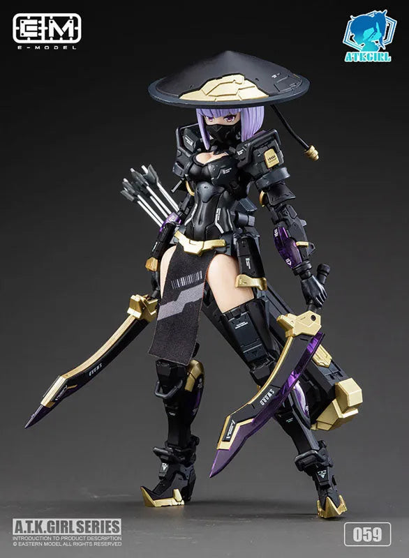 Jinyi Wei Armor Girl JW-059 Universal Color Ver. (Regular Edition w/o First Press Bonus) Plastic Modelㅤ – E-model – ActionFigure Brasil