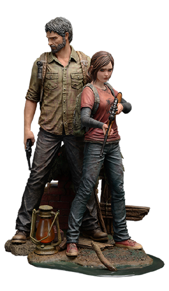 Joel and Ellie – Mamegyorai – ActionFigure Brasil — ângulo diferente