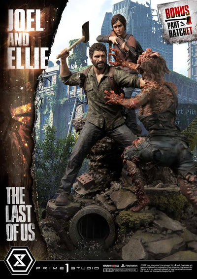 Joel ＆ Ellie (Deluxe Bonus Version) The Last of Us PartⅠ – Prime1Studio – ActionFigure Brasil