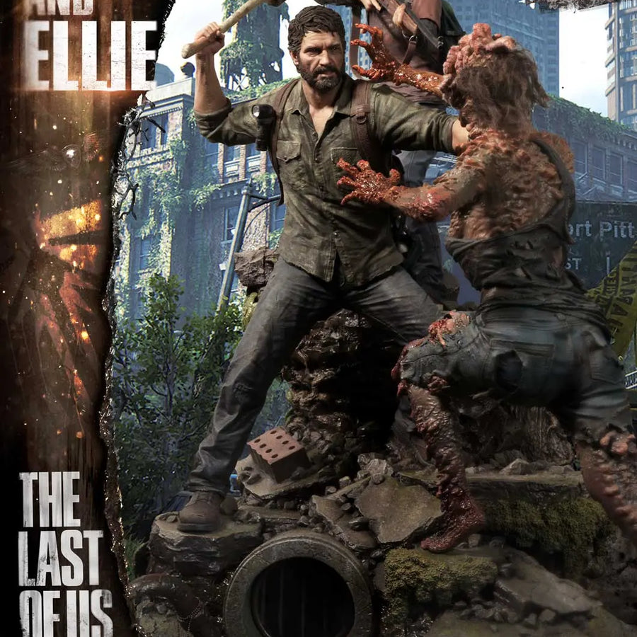 Joel ＆ Ellie (Deluxe Bonus Version) The Last of Us PartⅠ – Prime1Studio – ActionFigure Brasil