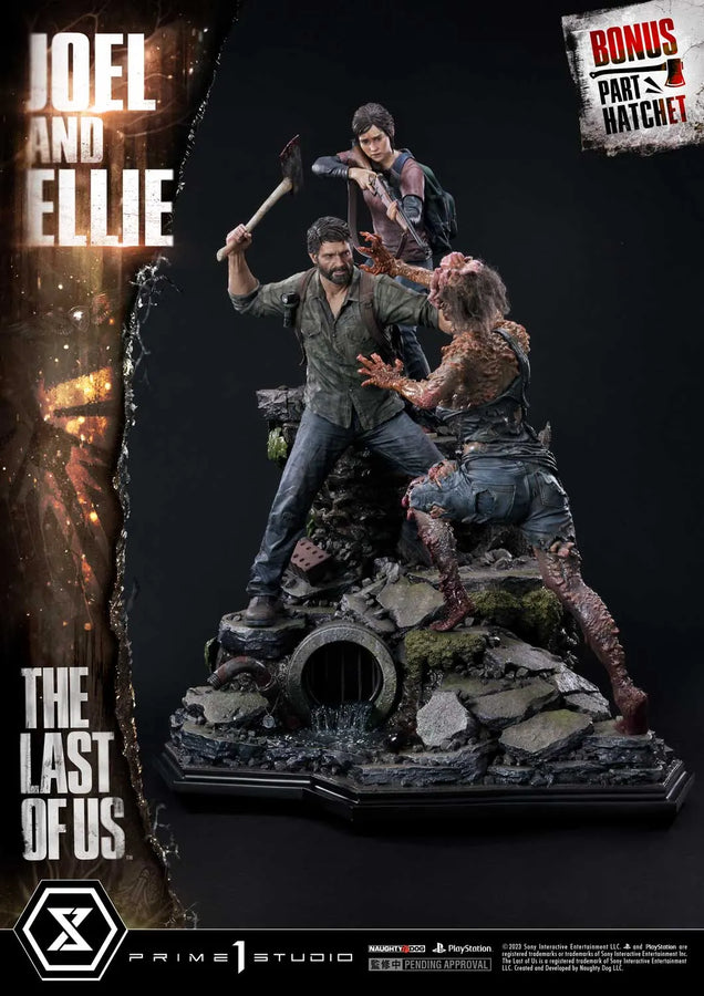 Joel ＆ Ellie (Deluxe Bonus Version) The Last of Us PartⅠ – Prime1Studio – ActionFigure Brasil