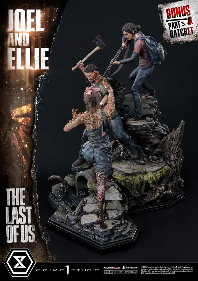 Joel ＆ Ellie (Deluxe Bonus Version) The Last of Us PartⅠ – Prime1Studio – ActionFigure Brasil
