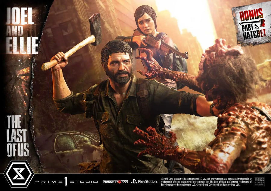 Joel ＆ Ellie (Deluxe Bonus Version) The Last of Us PartⅠ – Prime1Studio – ActionFigure Brasil