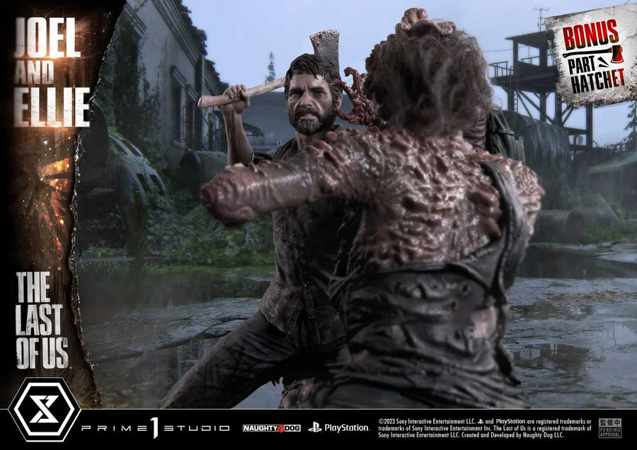 Joel ＆ Ellie (Deluxe Bonus Version) The Last of Us PartⅠ – Prime1Studio – ActionFigure Brasil