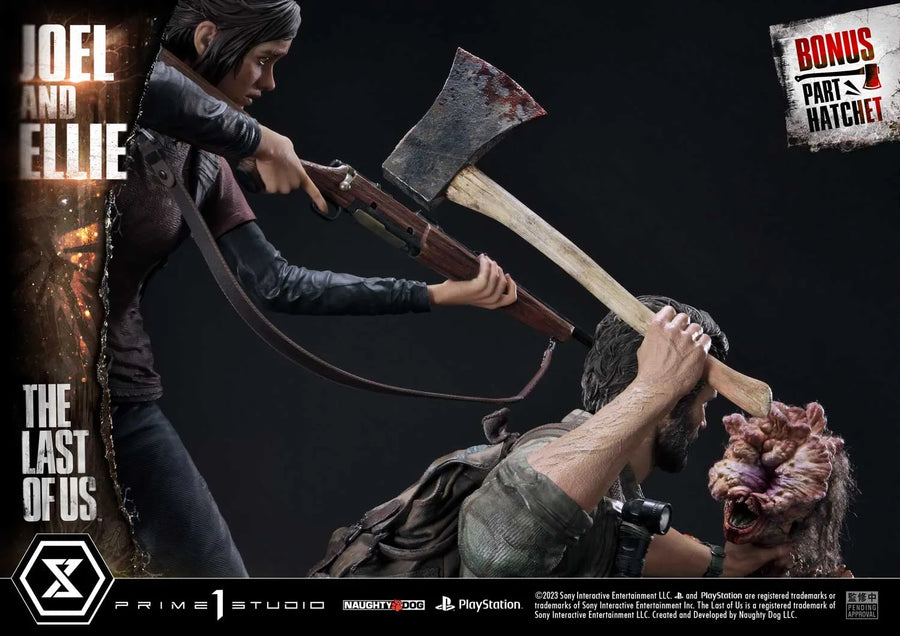Joel ＆ Ellie (Deluxe Bonus Version) The Last of Us PartⅠ – Prime1Studio – ActionFigure Brasil