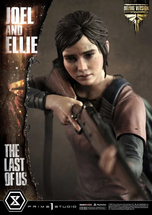 Joel ＆ Ellie (Deluxe Bonus Version) The Last of Us PartⅠ – Prime1Studio – ActionFigure Brasil