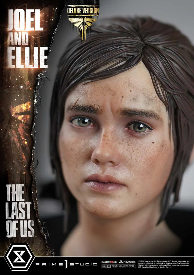Joel ＆ Ellie (Deluxe Bonus Version) The Last of Us PartⅠ – Prime1Studio – ActionFigure Brasil