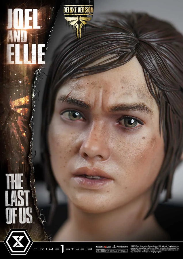 Joel ＆ Ellie (Deluxe Bonus Version) The Last of Us PartⅠ – Prime1Studio – ActionFigure Brasil