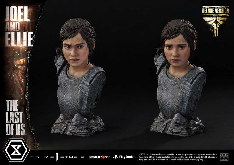 Joel ＆ Ellie (Deluxe Bonus Version) The Last of Us PartⅠ – Prime1Studio – ActionFigure Brasil