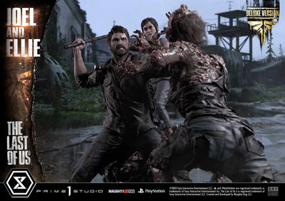 Joel & Ellie (Deluxe Version) - LIMITED EDITION: 200 (Deluxe Version) – Prime 1 Studio – ActionFigure Brasil — detalhe do produto