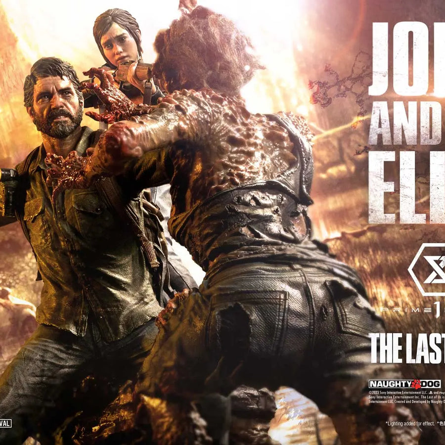 Joel ＆ Ellie (Deluxe Version) The Last of Us PartⅠ – Prime1Studio – ActionFigure Brasil