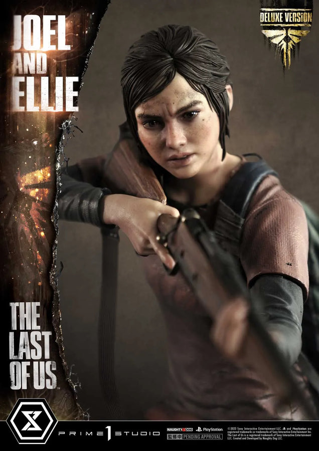 Joel ＆ Ellie (Deluxe Version) The Last of Us PartⅠ – Prime1Studio – ActionFigure Brasil