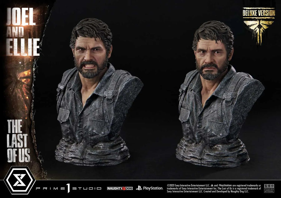 Joel ＆ Ellie (Deluxe Version) The Last of Us PartⅠ – Prime1Studio – ActionFigure Brasil