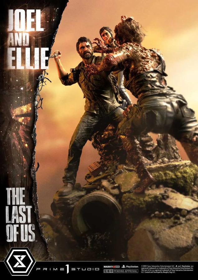 Joel ＆ Ellie (Deluxe Version) The Last of Us PartⅠ – Prime1Studio – ActionFigure Brasil