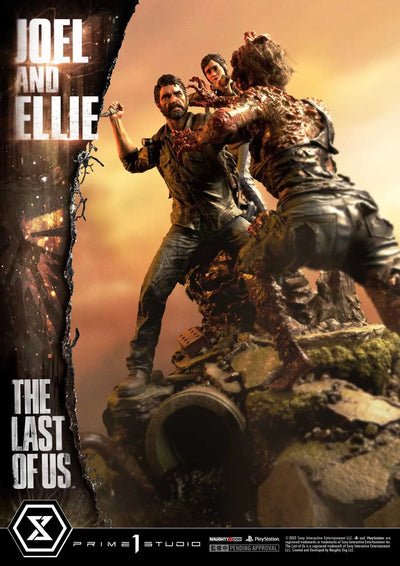 Joel & Ellie - LIMITED EDITION: 200 (Standard Version) – Prime 1 Studio – ActionFigure Brasil