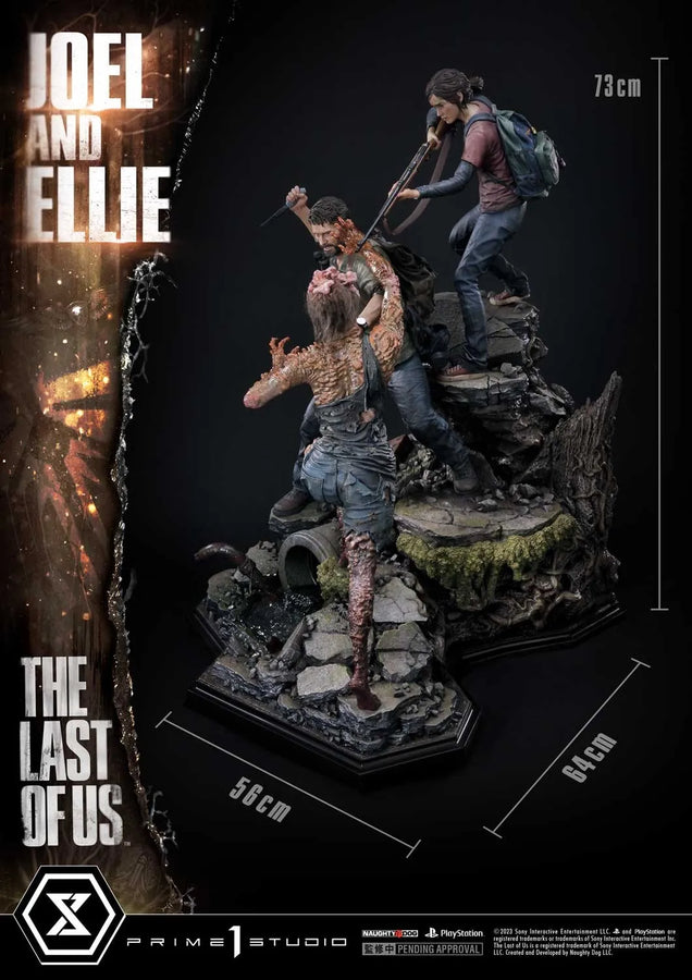 Joel & Ellie - LIMITED EDITION: 200 (Standard Version) – Prime 1 Studio – ActionFigure Brasil