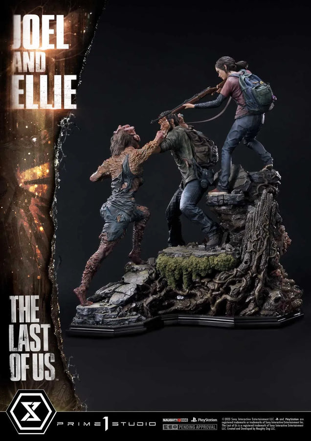 Joel & Ellie - LIMITED EDITION: 200 (Standard Version) – Prime 1 Studio – ActionFigure Brasil