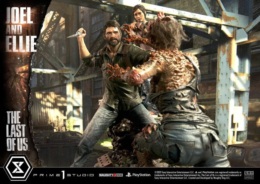 Joel & Ellie - LIMITED EDITION: 200 (Standard Version) – Prime 1 Studio – ActionFigure Brasil