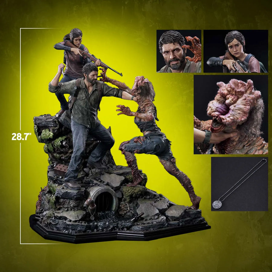 Joel & Ellie - LIMITED EDITION: 200 (Standard Version) – Prime 1 Studio – ActionFigure Brasil