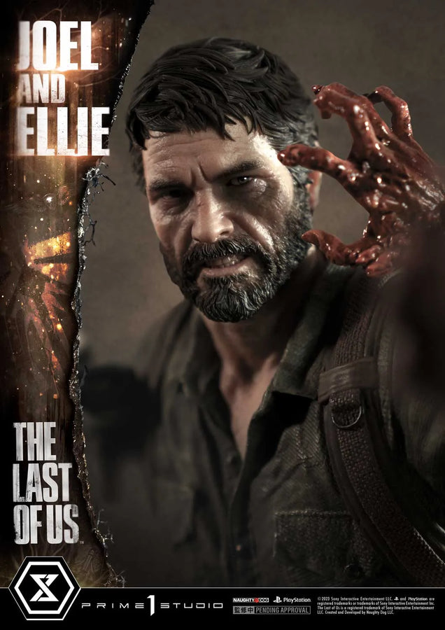 Joel ＆ Ellie (Regular version) The Last of Us PartⅠ – Prime1Studio – ActionFigure Brasil