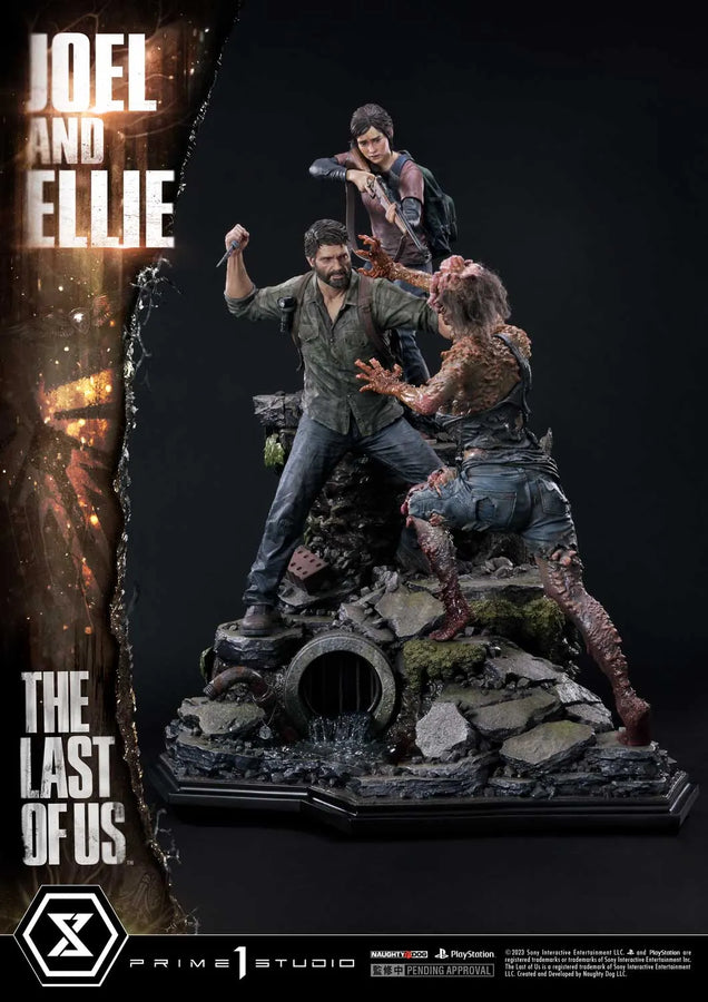 Joel ＆ Ellie (Regular version) The Last of Us PartⅠ – Prime1Studio – ActionFigure Brasil