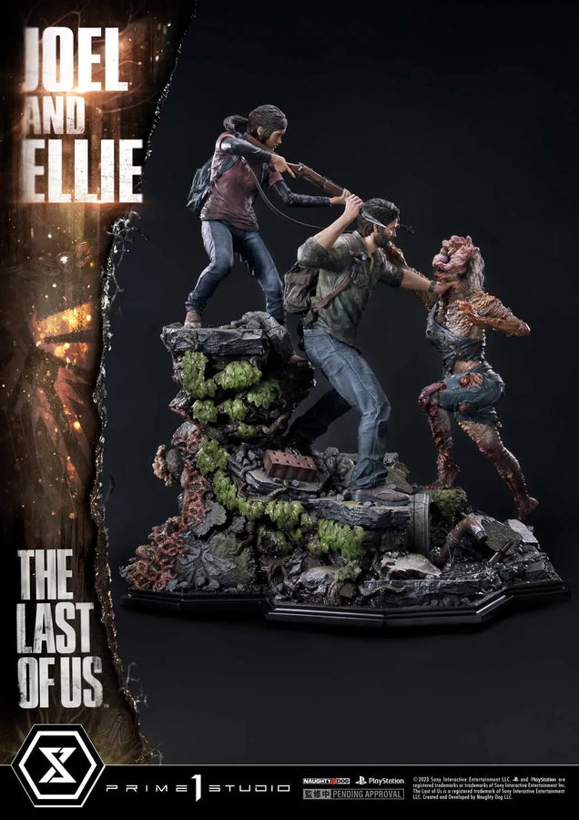 Joel ＆ Ellie (Regular version) The Last of Us PartⅠ – Prime1Studio – ActionFigure Brasil
