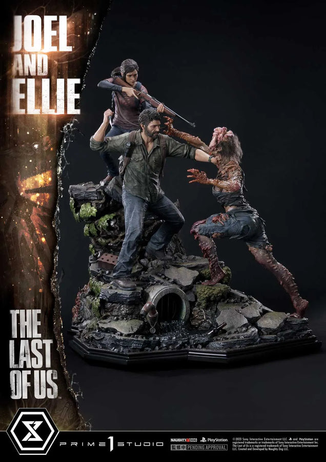 Joel ＆ Ellie (Regular version) The Last of Us PartⅠ – Prime1Studio – ActionFigure Brasil