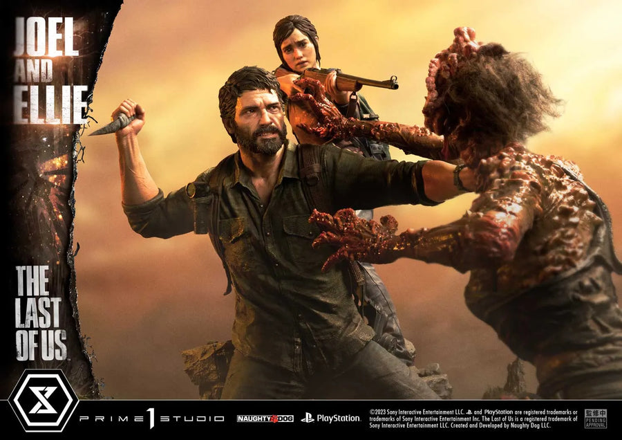 Joel ＆ Ellie (Regular version) The Last of Us PartⅠ – Prime1Studio – ActionFigure Brasil