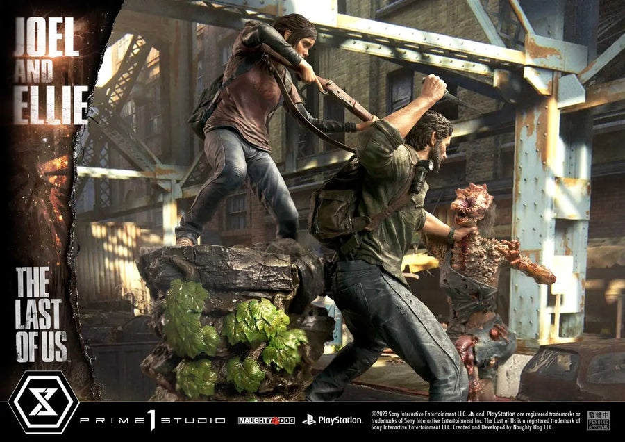 Joel ＆ Ellie (Regular version) The Last of Us PartⅠ – Prime1Studio – ActionFigure Brasil