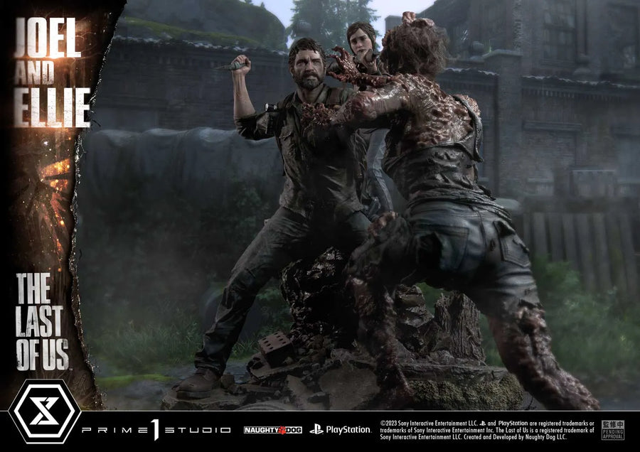 Joel ＆ Ellie (Regular version) The Last of Us PartⅠ – Prime1Studio – ActionFigure Brasil
