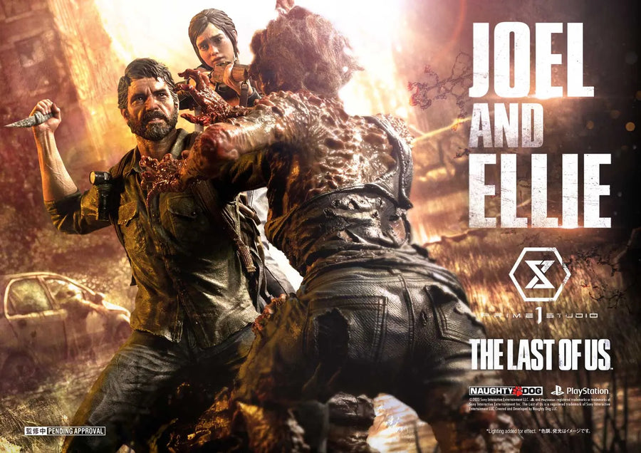 Joel ＆ Ellie (Regular version) The Last of Us PartⅠ – Prime1Studio – ActionFigure Brasil
