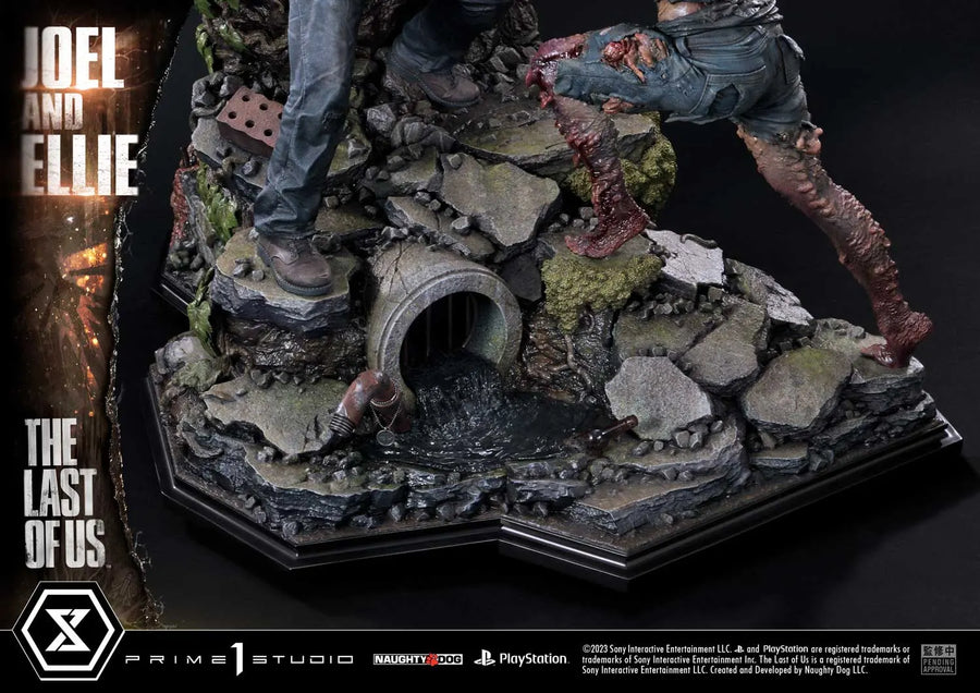 Joel ＆ Ellie (Regular version) The Last of Us PartⅠ – Prime1Studio – ActionFigure Brasil