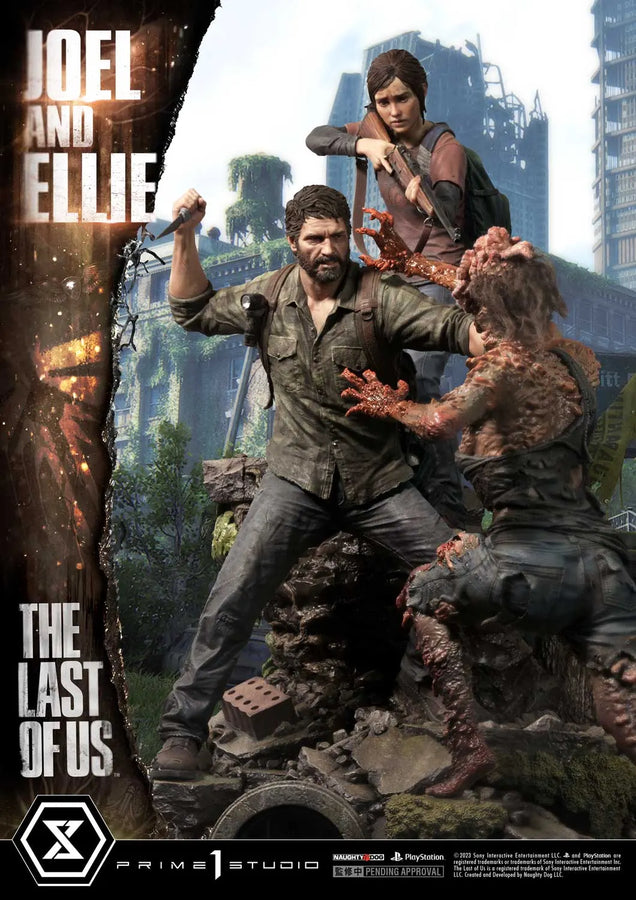 Joel ＆ Ellie (Regular version) The Last of Us PartⅠ – Prime1Studio – ActionFigure Brasil