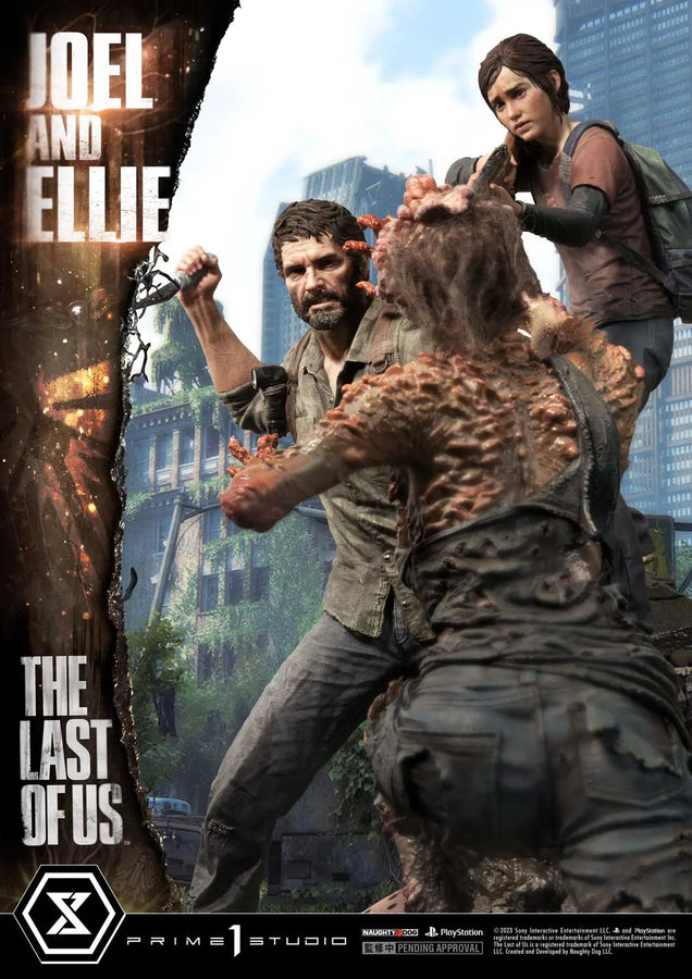 Joel ＆ Ellie (Regular version) The Last of Us PartⅠ – Prime1Studio – ActionFigure Brasil