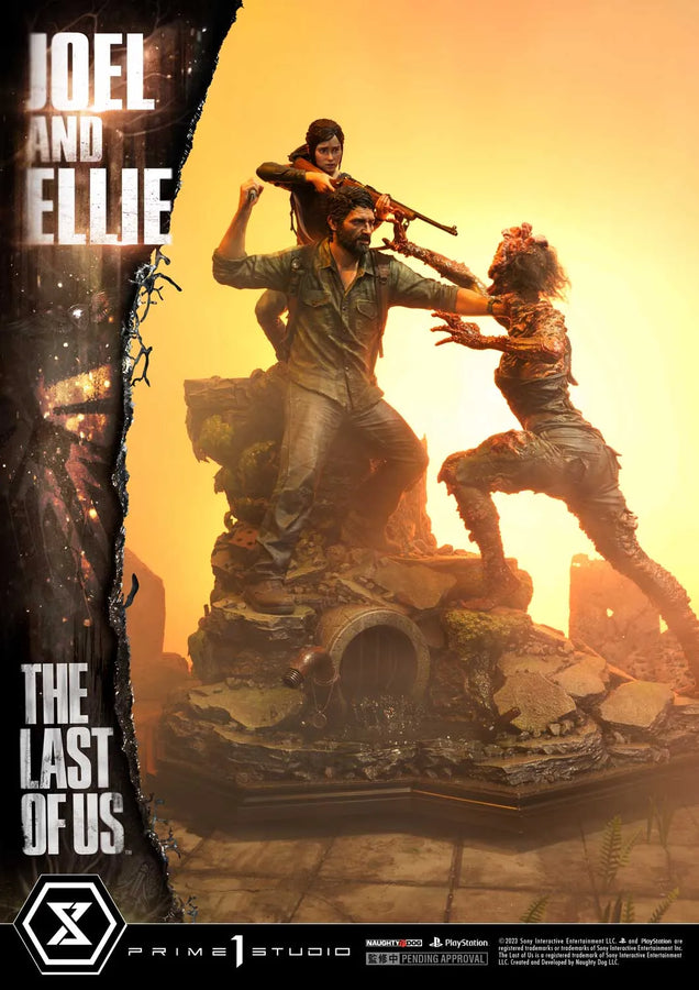 Joel ＆ Ellie (Regular version) The Last of Us PartⅠ – Prime1Studio – ActionFigure Brasil