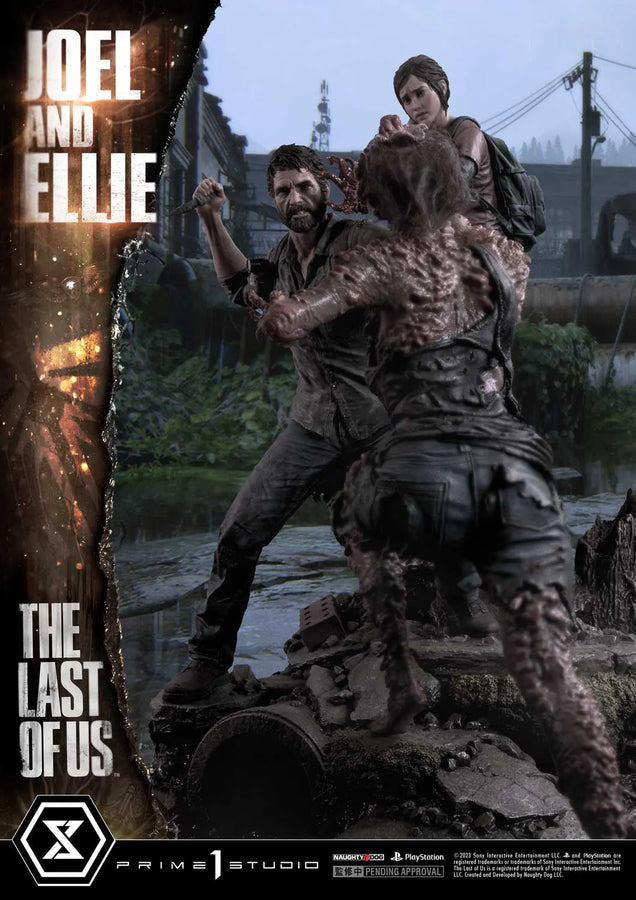 Joel ＆ Ellie (Regular version) The Last of Us PartⅠ – Prime1Studio – ActionFigure Brasil