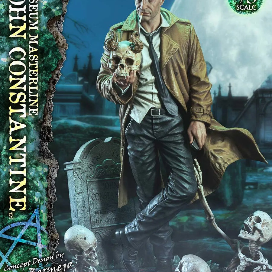 JOHN CONSTANTINE (Deluxe Bonus Version) Hell Blazer (Comics) – Prime1Studio – ActionFigure Brasil