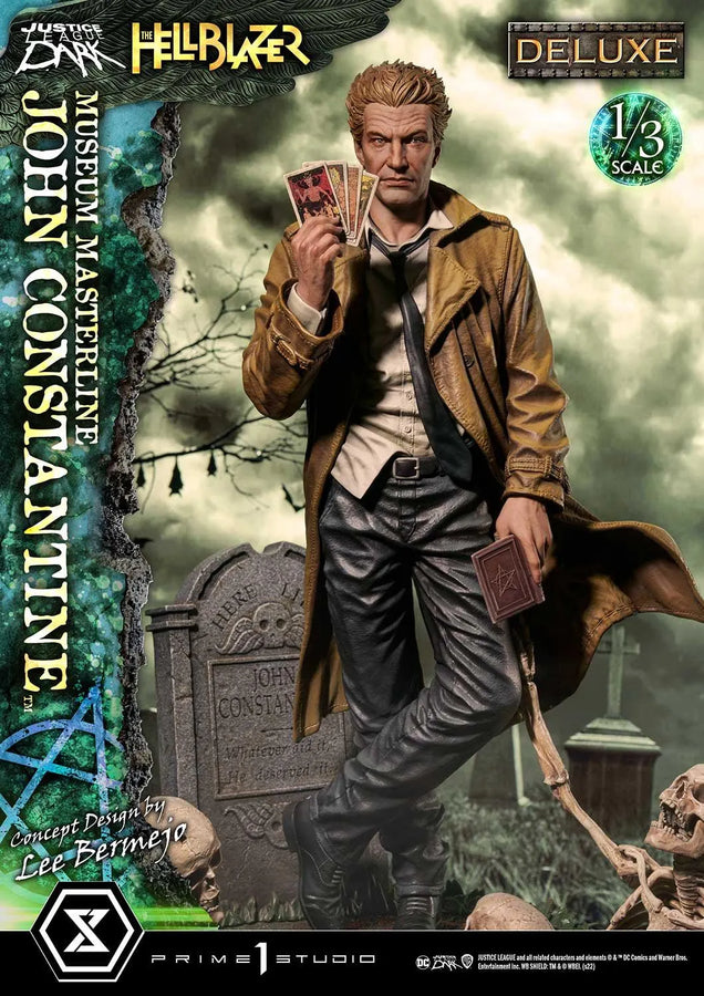 JOHN CONSTANTINE (Deluxe Bonus Version) Hell Blazer (Comics) – Prime1Studio – ActionFigure Brasil
