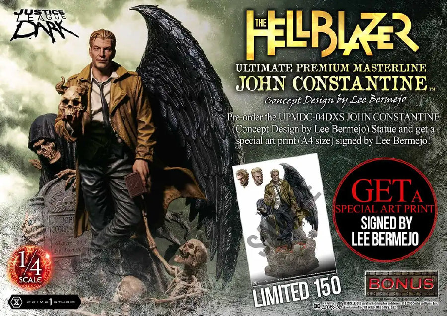 JOHN CONSTANTINE (Deluxe Bonus Version) Hell Blazer (Comics) – Prime1Studio – ActionFigure Brasil