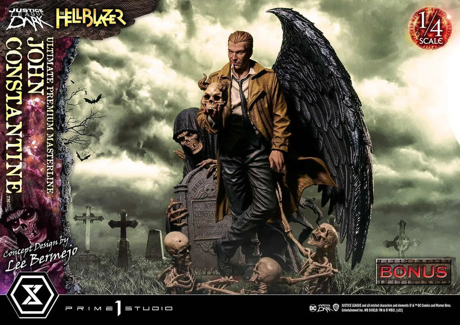 JOHN CONSTANTINE (Deluxe Bonus Version) Hell Blazer (Comics) – Prime1Studio – ActionFigure Brasil